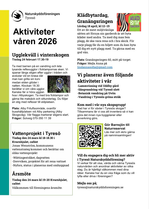 Program Vår 2026